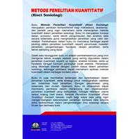 Gambar METODE PENELITIAN KUANTITATIF (Riset Sosiologi) dari Griya Pintar Rizky Kota Cilegon 2 Tokopedia