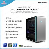 Gambar DELL ALIENWARE AREA-51 2025 GAMING DESKTOP ULTRA 9 285K 64GB RAM 2TB SSD RTX 5080 16GB VRAM WIN 11 PRO dari MYCOMSHOP Kota Administrasi Jakarta Utara 1 Tokopedia
