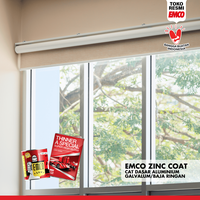 Gambar Zinc Coat Emco 1kg Cat Dasar Galvanis Besi Baja Ringan Seng Aluminium - Merah dari Toko Cat dan Bangunan SKAY Kota Depok 3 Tokopedia
