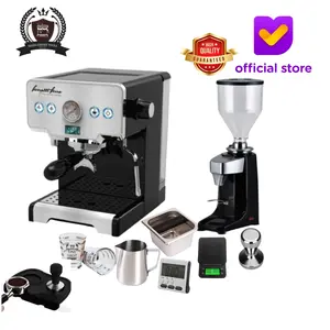Paket lengkap espresso ferrati ferro fcm3605-grinder021 + Tools Coffee
