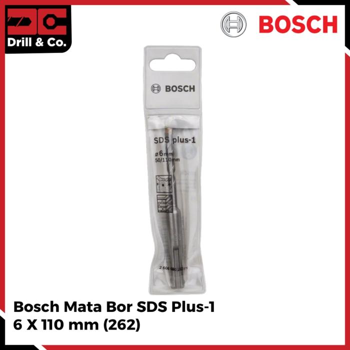Gambar Bosch Mata Bor Beton SDS Plus-1 6X110 mm (262) dari Drill&Co Kota Administrasi Jakarta Barat Tokopedia
