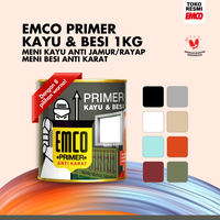 Gambar Primer Besi Anti Karat Emco PKB - 1kg Cat Dasar dari Toko Cat dan Bangunan SKAY Kota Depok 1 Tokopedia