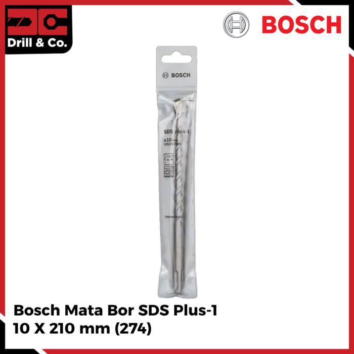 Gambar Bosch Mata Bor Beton SDS Plus-1 10X210 mm (274) dari Drill&Co Kota Administrasi Jakarta Barat Tokopedia