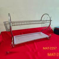 Gambar RENO Matrix Stainless Steel Dish Rack / Rak Piring / Rak Sudut dari Toko Cuci Gudang Alat Dapur Kota Administrasi Jakarta Selatan 4 Tokopedia