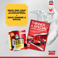 Gambar Zinc Coat Emco 1kg Cat Dasar Galvanis Besi Baja Ringan Seng Aluminium - Merah dari Toko Cat dan Bangunan SKAY Kota Depok 2 Tokopedia