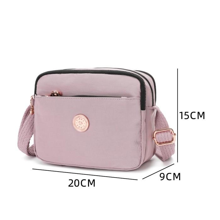OPIOBAGS PIOMA SELEMPANG WANITA / SLING BAG NYLON WANITA / PIOMA M9007