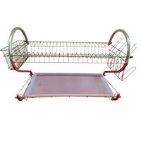 Gambar RENO Matrix Stainless Steel Dish Rack / Rak Piring / Rak Sudut dari Toko Cuci Gudang Alat Dapur Kota Administrasi Jakarta Selatan 2 Tokopedia