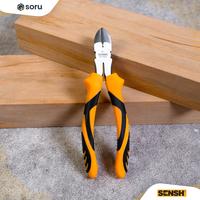 Gambar SORU - Tang Potong Kawat 8 Inci Diagonal Pliers 8 Inch - SENSH SH11649E dari Soru Indonesia Kota Bandung 4 Tokopedia