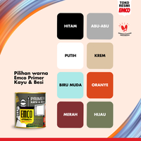 Gambar Primer Besi Anti Karat Emco PKB - 1kg Cat Dasar dari Toko Cat dan Bangunan SKAY Kota Depok 4 Tokopedia