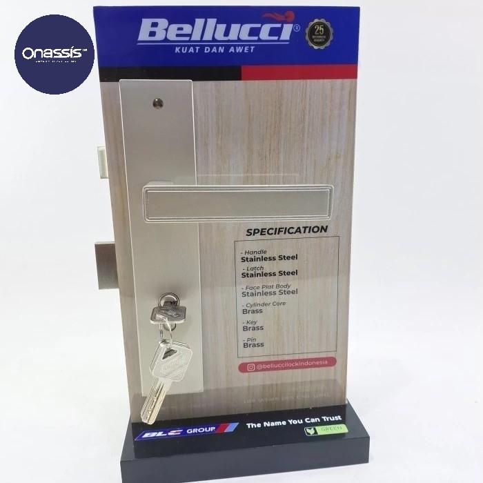 Gambar Bellucci Door Handle A8 Aster SMN - Kunci Pintu Rumah Minimalis Modern Satu Set dari ONASSIS BELLUCCI OFFICIAL Kota Tangerang Tokopedia