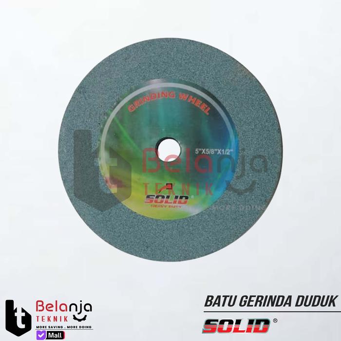 Gambar Solid Batu Gerinda Duduk 5" Inch Bench Grinder Batu Asah Poles 5 In dari Belanja Teknik Kota Bogor Tokopedia