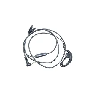 Handsfree HT WLN KD-C160 C170 Ori Earmic Karet Hitam Walkie Talkie WLAN W218 KDC160 KDC170