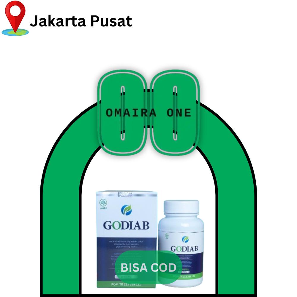 (OkGasCod) Godiab Herbal Diabetes Kecing Manis Terbukti Ampuh-Original -OmairaOne