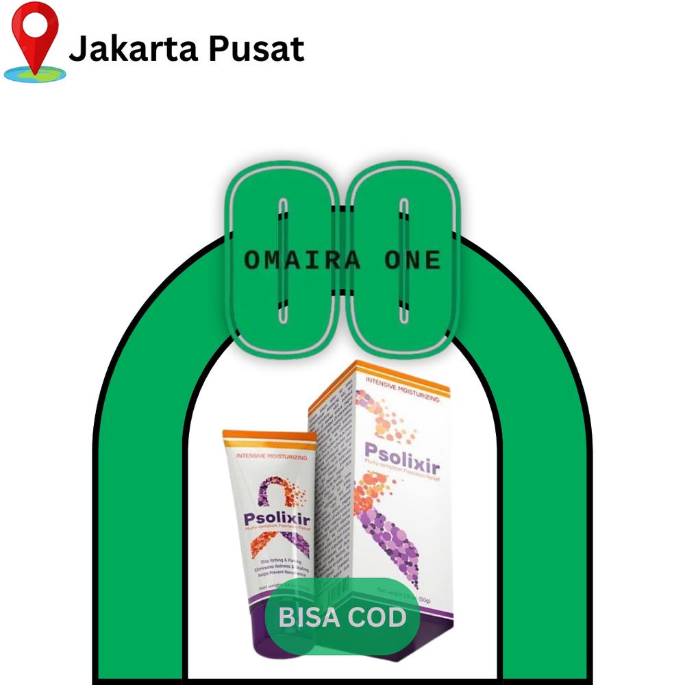 (OkGasCod) Psolixir Asli Obat Herbal Gatal Jamur Kulit 100% Original Bpom Ampuh -OmairaOne