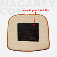 Gambar Seating Cushion FLAT B 36 x 40 Brown Bran Comfort Seat Pad Bantalan Tempat Duduk Empuk Bantal / Alas Kursi Makan Cafe Kafe Resto Restaurant dari NAGAREY Kota Administrasi Jakarta Barat 3 Tokopedia