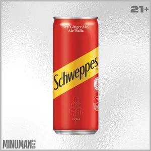 SCHWEPPES DRY GINGER ALE CAN 250ml