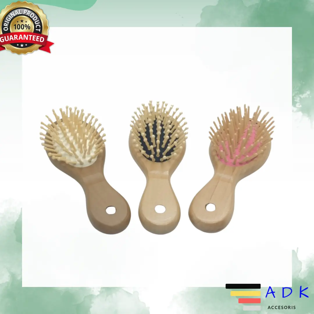 sisir rambut kayu
