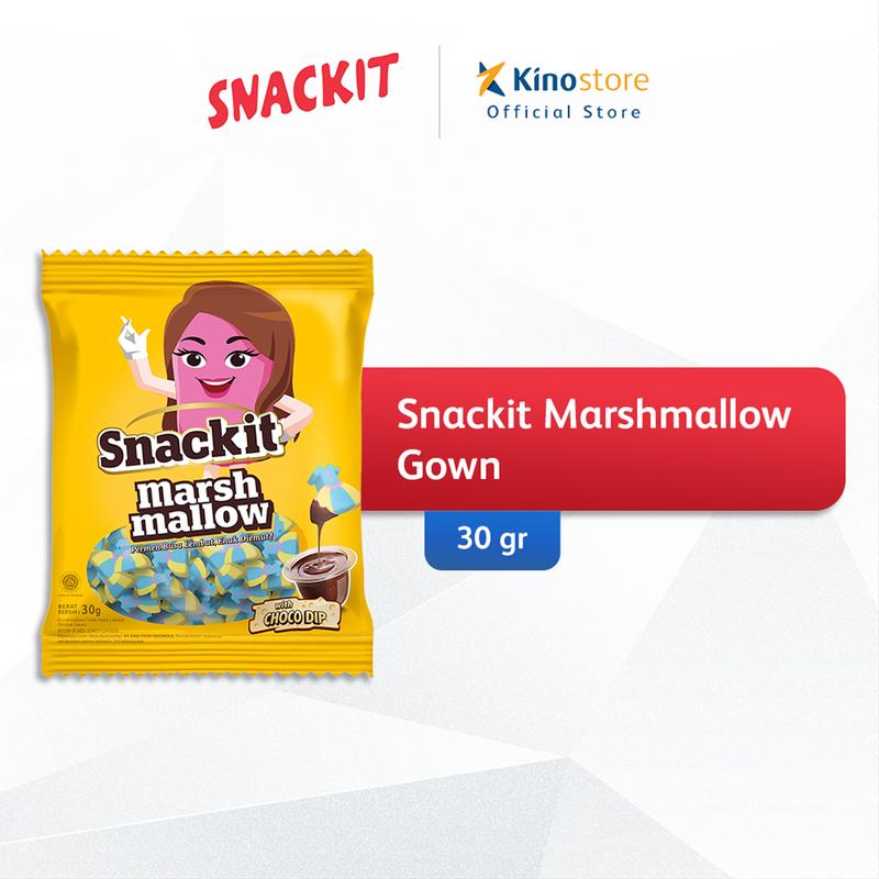 Snackit Marshmallow Gown 30gr - Shop | Tokopedia