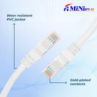 Gambar Minipro Kabel LAN UTP Cat6 Patch Cord 1m - Grey dari Minipro Network Kota Administrasi Jakarta Pusat 3 Tokopedia