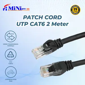 Minipro Kabel LAN UTP Cat6 Patch Cord 2m