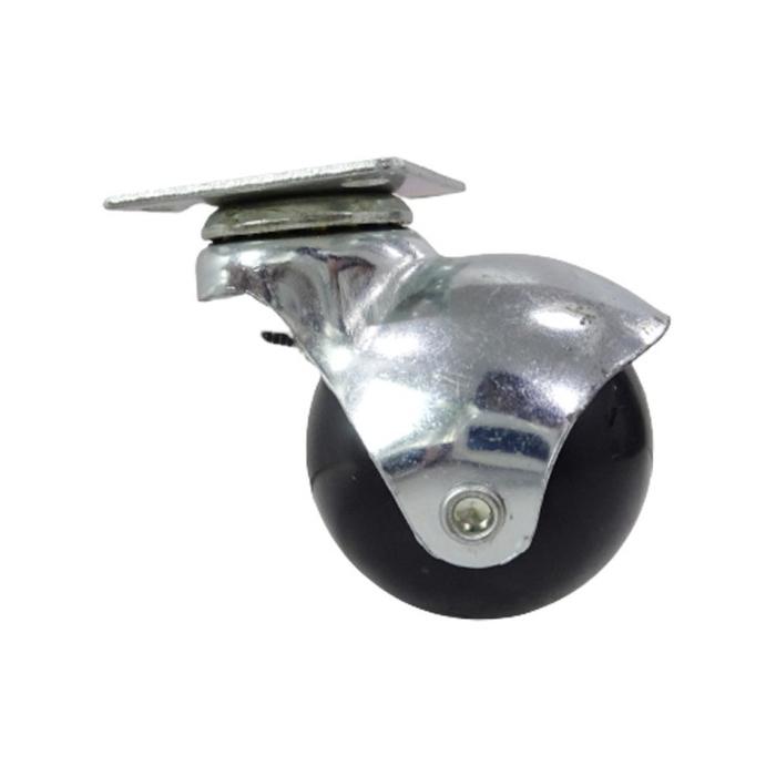Gambar TORA Roda Caster 2 Inch Hidup Bulat Plat TG / Skrup Per PCS dari Tora Official Shop Kab. Bandung Tokopedia