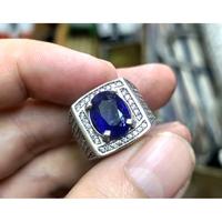 Gambar Cincin Batu Permata Natural Blue Sapphire SF022 Kashmir Blue Safir Indah Ikatan Perak Mewah dari CNC phoneshop Kota Administrasi Jakarta Pusat 4 Tokopedia