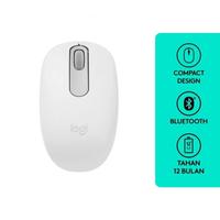 Gambar MOUSE LOGITECH WIRELESS M196 - WHITE dari mdpsuperstore Kota Palembang 5 Tokopedia