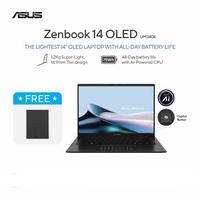 Gambar Asus Zenbook 14 OLED UM3406KA [AMD KRACKAN-8C|RAM 32GB|SSD 1TB|Win11|OHS24+365] dari megacom.id Kota Administrasi Jakarta Pusat 1 Tokopedia