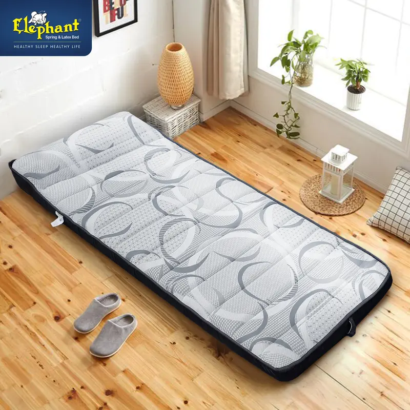 Kasur Gulung Lipat Lantai Travelbed Elephant Gandhi Tebal 8cm Uk 90cm 120cm 1