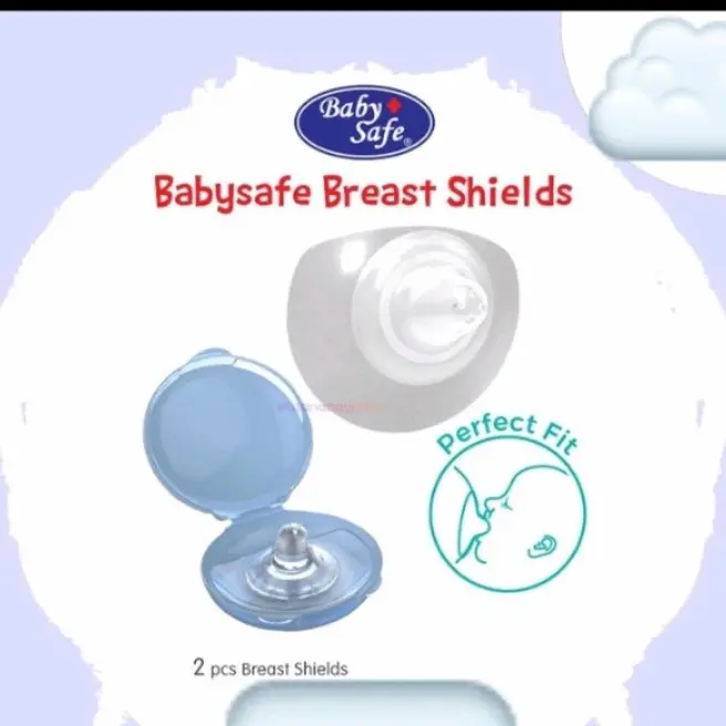 Baby Safe Pelindung Menyusui isi: 2 pc/ Nipple Shield/ Pelindung Puting/ Pelindung payudara