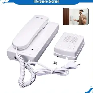 Interphone Telpon Doorbell Komunikasi Dua Arah Bel Dan Telepon 2 Way