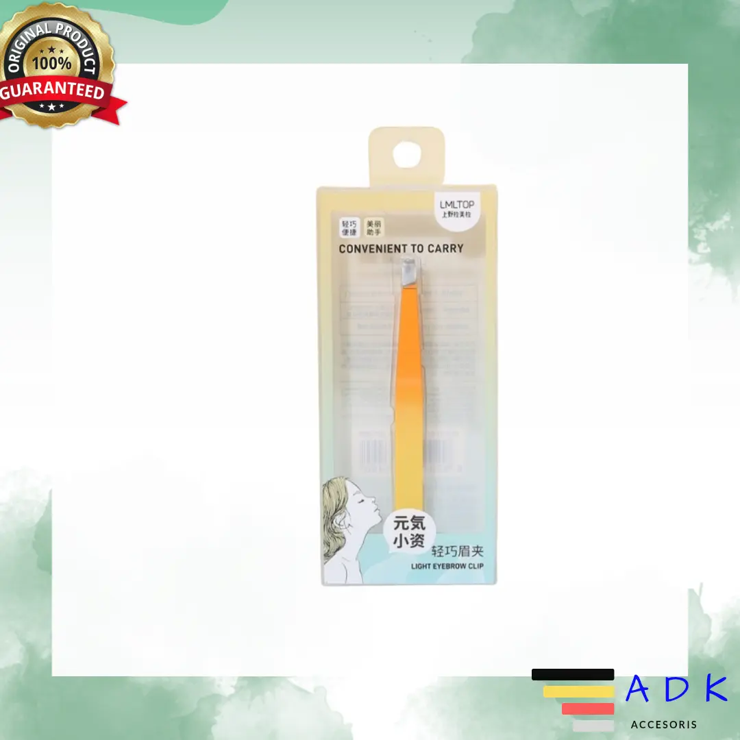 PINSET ALIS ALAT KECANTIKAN PREMIUM TEBAL STAINLESS CABUT BULU
