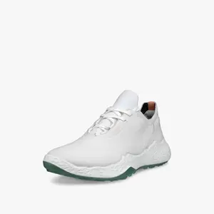 Sepatu golf Ladies Ecco Bio H5 Women Leather Waterproof White Green