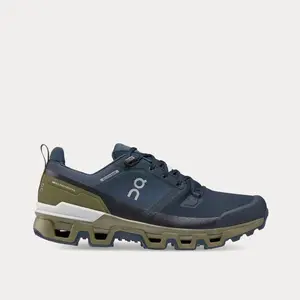 ON Cloudwander Waterproof Midnight Olive Running Sneakers Men's (100% Authentic)