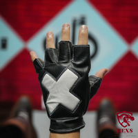 Gambar Rexs Gloves – Sarung Tangan Motor Kulit Asli Pria Wanita | Half Finger, Stylish & Safety & Elegan - Hitam Pendek Motif X - M dari Rexs Official Kota Administrasi Jakarta Selatan 4 Tokopedia