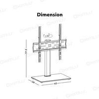 Gambar Bracket Monitor TV 26-55inch OXIMUS EV-66 Universal Premium TV Stand Glass Base dari Techno Computer Bali Kota Denpasar 5 Tokopedia
