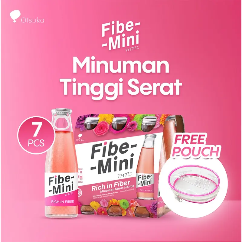 FIBE MINI 100ml - 7 Botol FREE Exclusive Pouch 0