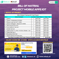 Gambar Stater kit Aplikasi IoT ESP32 project Smart BMI dari edutic.id Kab. Sukoharjo 2 Tokopedia