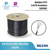 Gambar Belden STP Outdoor CAT6 50106F Hitam Meteran dari Profesional Network Kota Administrasi Jakarta Pusat 1 Tokopedia
