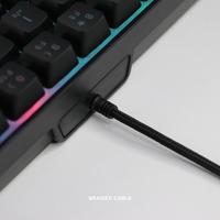 Gambar Rexus K68M Gaming Keyboard 68 keys membrane RGB Hitam Lampu - Putih dari Click & Go Tokopedia Kota Bandung 2 Tokopedia