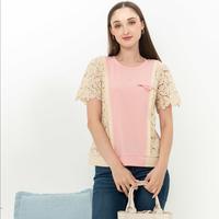 Gambar *Ready Stok* SISTER'S - Atasan Renda Kombi Kaos C4949 (CAP) - Hijau, M dari Sisters Fashion Group Kota Administrasi Jakarta Utara 1 Tokopedia