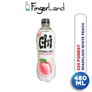 Chi Forest Sparkling Water White Peach Air Soda 480 mL