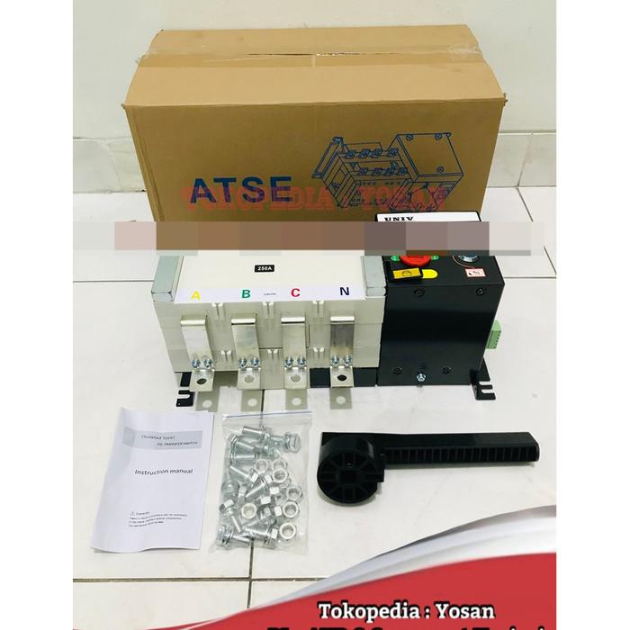 Ats Amf Module Jual COS MOTORIZED ATS 250A 4P ATS UNIV UNIV-250A UNTUK PANEL ATS AMF ...