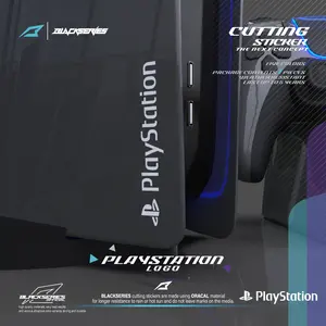 BLACKSERIES | Cutting Sticker Playstation Logo | Stiker PS | Stiker Playstation
