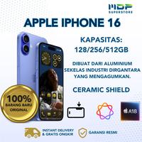 Gambar NEW! APPLE IPHONE 16  - HANDPHONE IPHONE 16 GARANSI RESMI - WHITE, 128GB dari mdpsuperstore Kota Palembang 5 Tokopedia