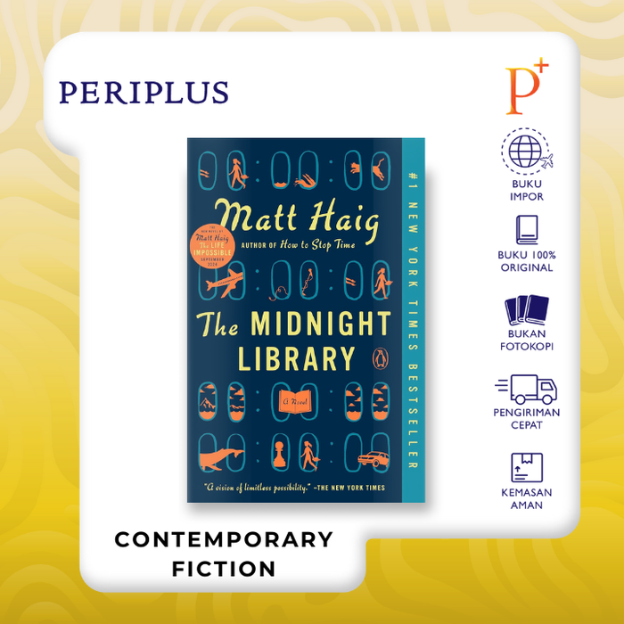 Gambar Periplus - Buku Import - Matt Haig- Midnight Library US - 9780525559498 dari Periplus Bookshop_NEW Kota Administrasi Jakarta Timur Tokopedia