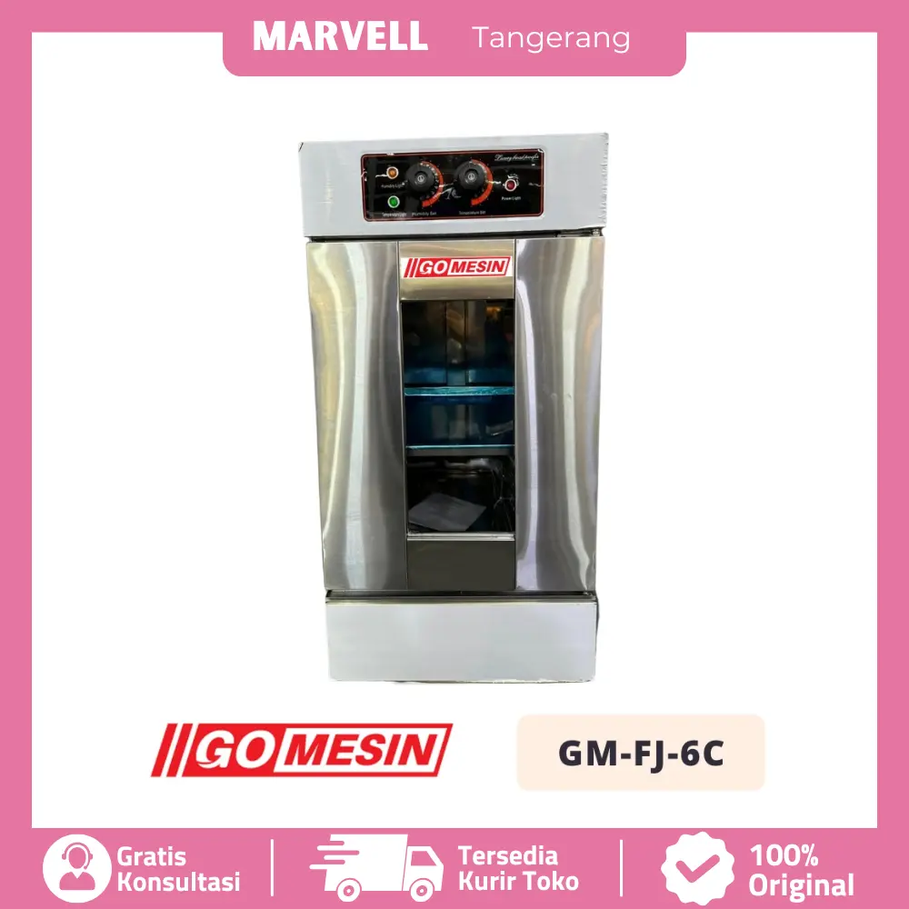 PROOFER LISTRIK PENGEMBANG ROTI GOMESIN GM FJ 5 PROOFER 5 TRAY