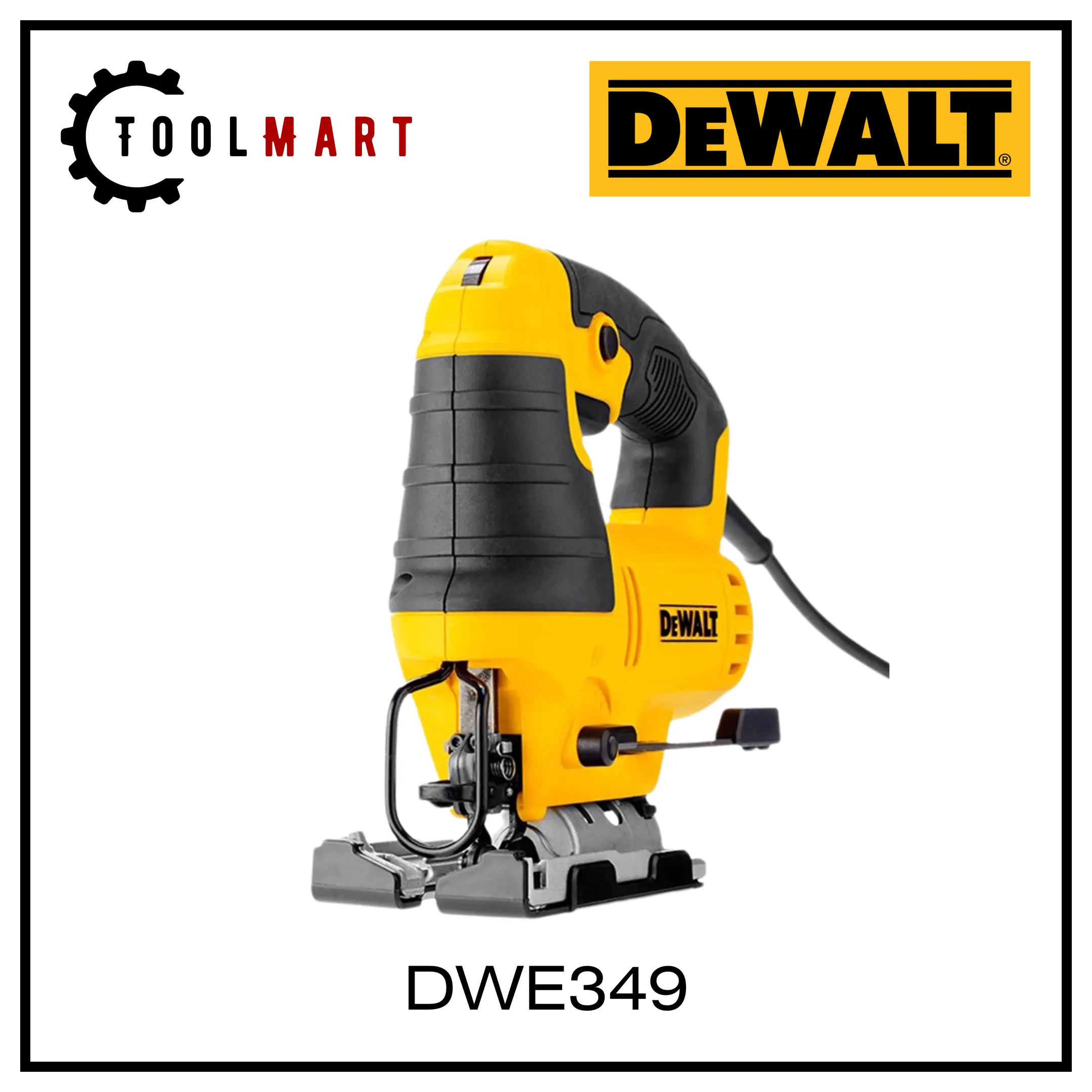 Mesin Gergaji Jigsaw / Pemotong Kayu Jig Saw Listrik 650W Dewalt DWE349-B1 DWE 349