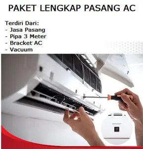 Paket Pasang AC 0.5PK - 1PK
