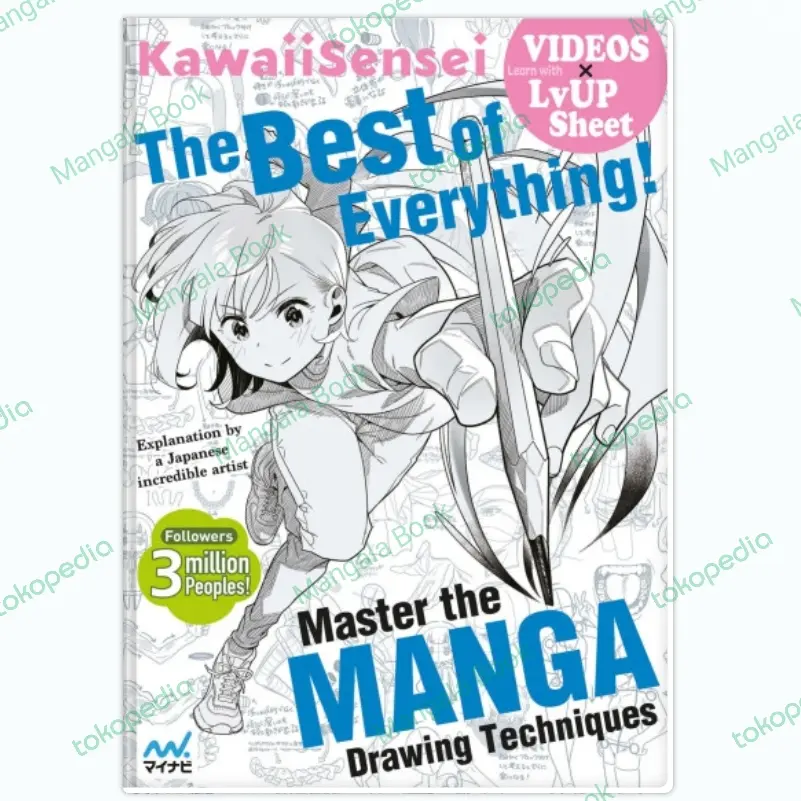 Buku The best of everything! • Master the MANGA Drawing Techniques